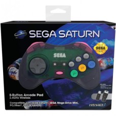 Retro-Bit Gamepad SEGA Saturn 2.4G M2 Grey